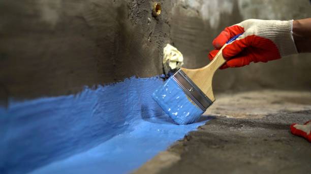 SJ Waterproofing Pros commercial waterproofing team near Bon Air, VA